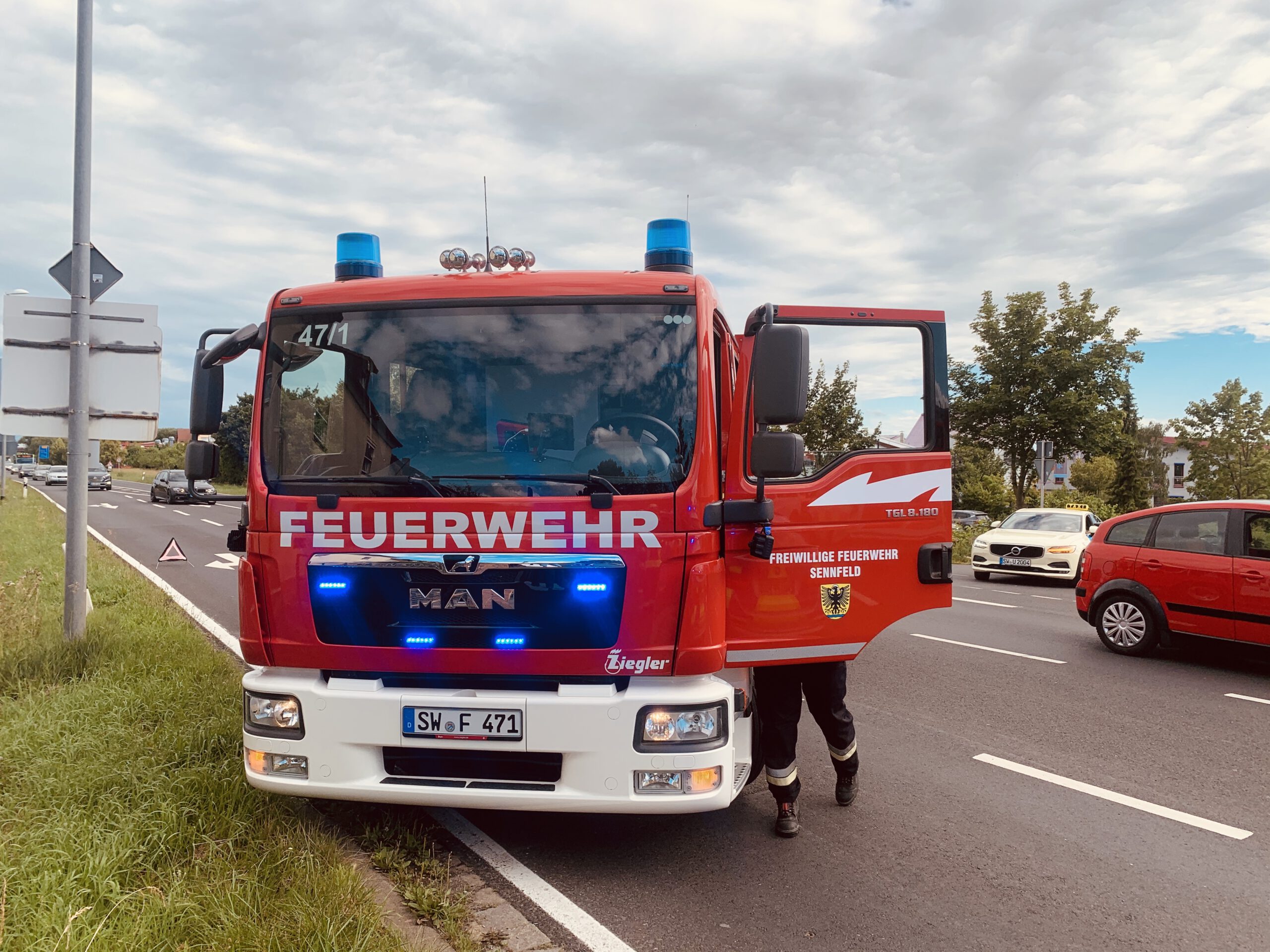 Verkehrsunfall mit PKW