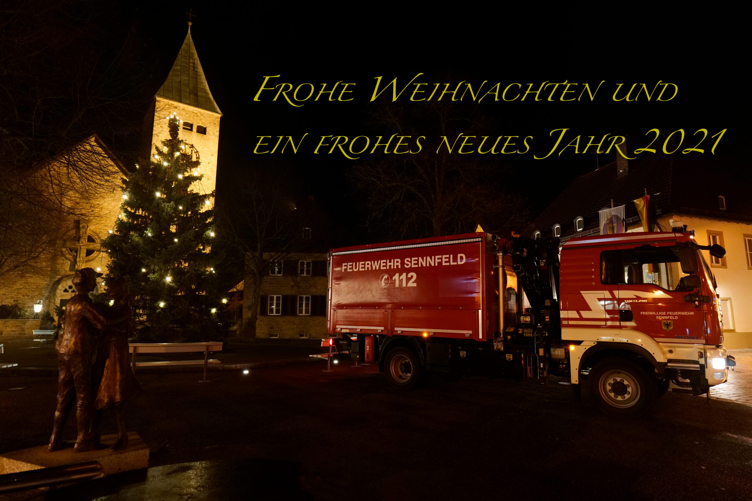 Frohe Weihnachten und einen guten Rutsch!